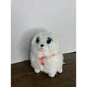 A Little Tykes White Pomeranian Rescue Tales Plush Dog Stuffed Animal